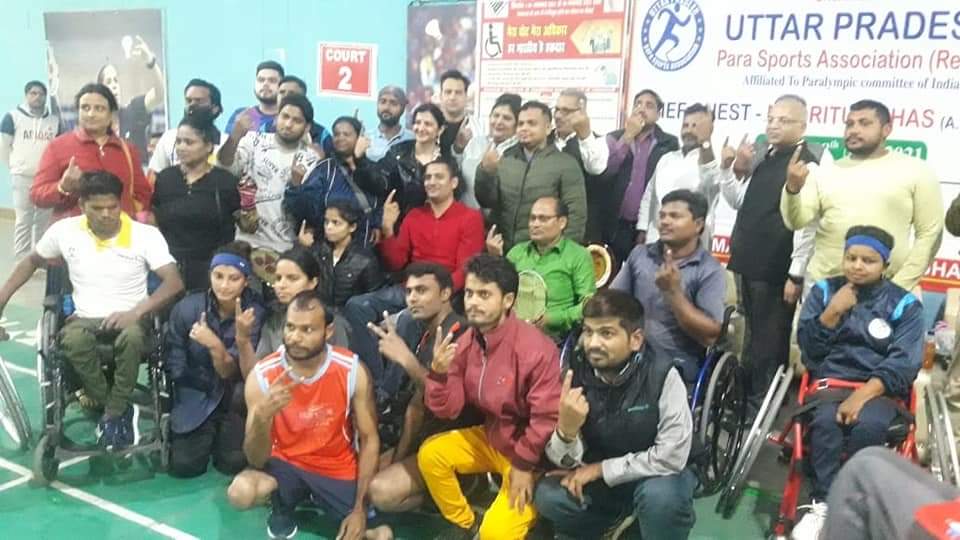 1st U.P. State Level Para Badminton Championship-2022